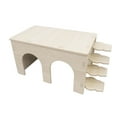 thumbnail image 3 of DOLITY Hamster House Hamster Sand Bath Box for Small Sized Pets Mice Dwarf Hamsters double door, 3 of 9