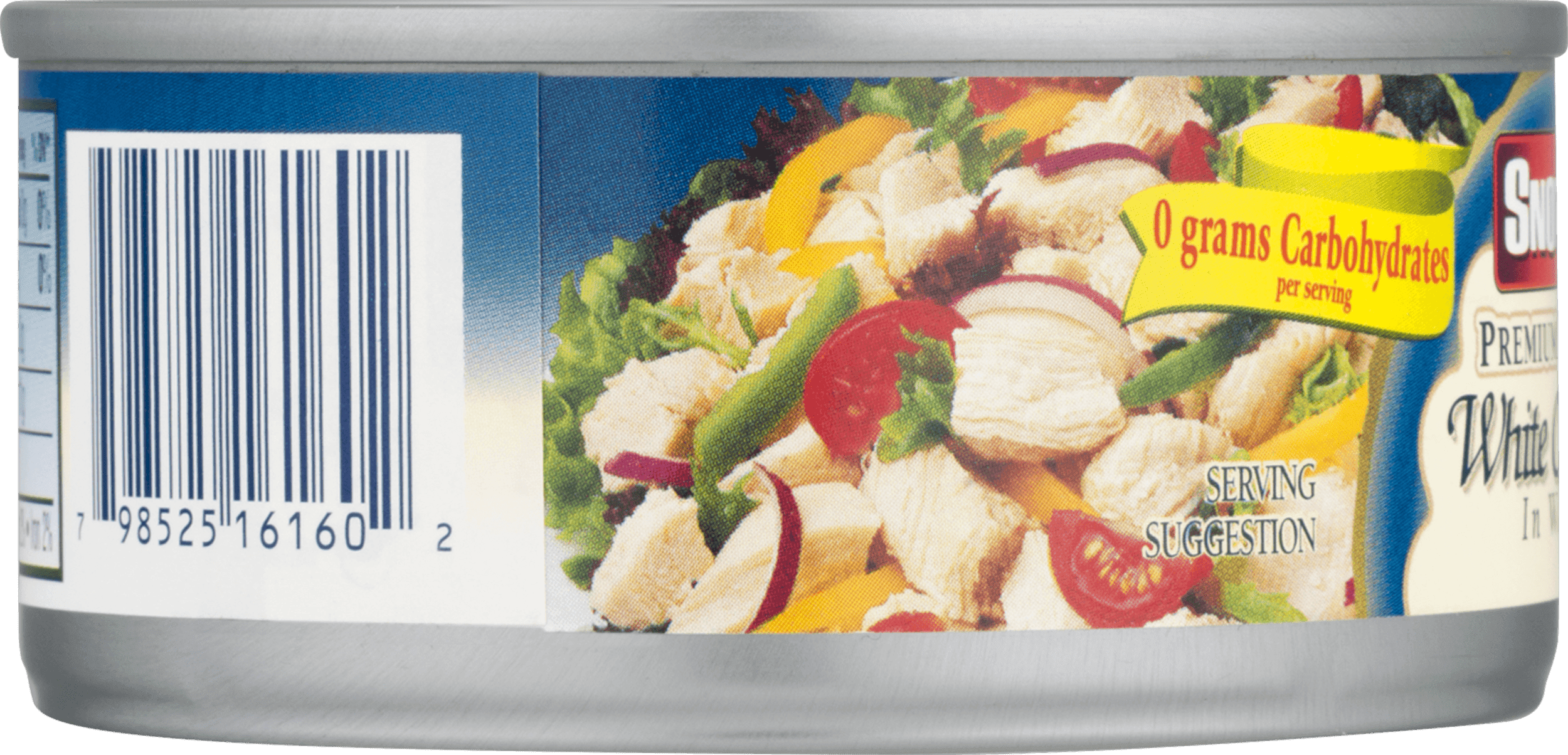 Snow's Premium Chunk White Chicken in Water, Gluten Free, 11g Protein per Serving, Shelf Stable Can, 5oz