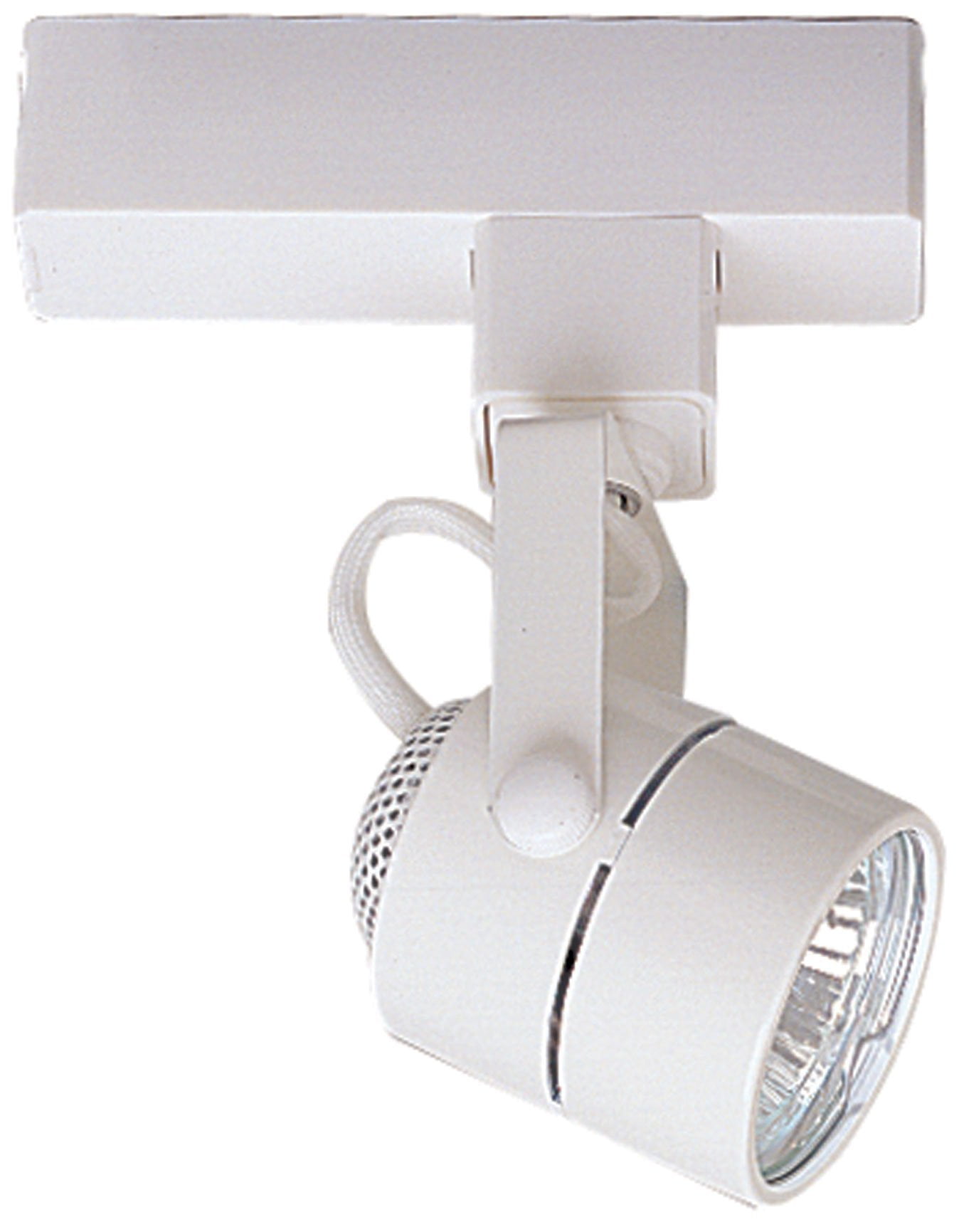 Nora Lighting NTL2203 Low Voltage 75W MR16 Cylinder Track Head Black or White Finish Black