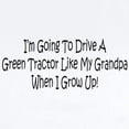 thumbnail image 2 of CafePress - Green Tractor Like My Grandpa Infant Bodysuit - Baby Light Bodysuit, Size Newborn - 24 Months, 2 of 4