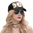 thumbnail image 5 of Naloa Summer Gnome 1 Adult adjustable Print Baseball Hat, Patchwork curved brim baseball capfor Men and Women, One Size, 5 of 5