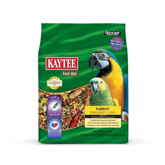 Kaytee Forti-Diet Parrot Food 5 Pounds