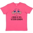 thumbnail image 3 of Inktastic Military Proud of Veteran Grandpa Youth T-Shirt, 3 of 5