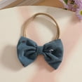 thumbnail image 4 of Gerichy Toddler Baby Girl Clothes Short Sleeve Knit Ribbed Tops Bowknot Suspender Skirt Dress Outfits 0-18 Months, 4 of 6