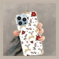 thumbnail image 2 of Christmas Reindeer Case Compatible with iPhone 14 Pro,Unique Art Design TPU Shock-proof Full Cover, 2 of 6
