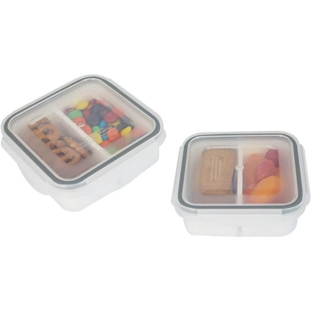 Carrotez carrotez food storage containers, 3 compartment portion