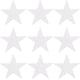 thumbnail image 1 of 60 piezas de estrellas plateadas recortadas de papel de 6 pulgadas con doble cara impresas, brillantes y confeti Shimmer Arts., 1 of 6