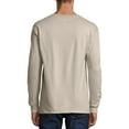 thumbnail image 4 of Hanes Mens Premium Beefy-T Cotton Long Sleeve T-Shirt, Sizes S-3XL, 4 of 6