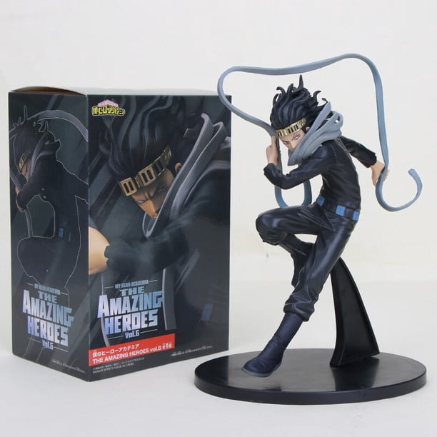 Figuras de acción de My Hero AcademiaMidoriya de 17CM, figuras de acción de Izuku, Boku No Hero Academia, increíbles héroes Midoriya Todorok, estatuillas de juguete Gong Bohan LED