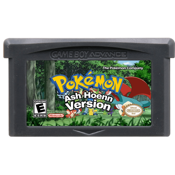 Pokemon Ash Hoenn Version Game Boy Advance GBA 32-bit