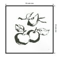 thumbnail image 6 of Amanti Art Apples BW Framed Canvas Wall Art Print, 6 of 8