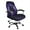 Black Cat Mandala Flower Violet, variant on Renewold Camo Hunting Forest Branch Brown Office Chair Cover Rotating Chair Slipcover Protective Gaming Chair Cover for Office Chair Stain Resistant Washable Office Chair Protector, L