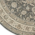 thumbnail image 6 of Nourison Living Treasures 5'10" x ROUND Grey/Ivory Persian Indoor Rug, 6 of 9