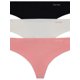 thumbnail image 1 of Calzón tanga Calvin Klein Invisibles sin costuras, paquete de 3, 1 of 5
