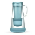 thumbnail image 1 of LifeStraw Home&acirc; Water Filter Pitcher, 7-Cup, Glass with Silicone Base, Juniper, for Everyday Protection Against Bacteria, Parasites, Microplastics,, 1 of 2