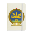 thumbnail image 1 of Mongolia National Emblem Notebook Official Fabric Hard Cover Classic Journal Diary, 1 of 3