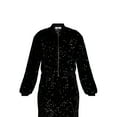 thumbnail image 5 of Madden NYC Women’s Sequin Velvet Bomber Jacket, Midweight, Sizes XXS-XXL, 5 of 5