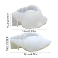 thumbnail image 4 of Yammee Tealight Silicone Mold Candlestick Mold Gypsum Candle Cup Ornament Making Mould, 4 of 20