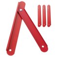 thumbnail image 3 of Miangastore 4pcs Ladder Hinge Replacement Folding Ladder Hinge Assembly Ladder Hinges Replacement Metal Ladder Hinge Replacement Kit, 3 of 8
