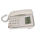 thumbnail image 1 of Teléfono con cable de escritorio, G035 Teléfono de oficina con cable con botón grande Teléfono con identificador de llamadas Rendimiento inigualable, 1 of 8