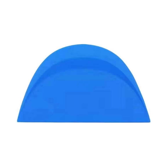 RockRose 4-Pack Small Ultra-Clear Plastic Blade Scraper Blue