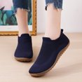 thumbnail image 1 of Vedolay Sneakers for Women Casual Summer Womens Cute Summer Slip On Shoes, Outdoor Fashion Comfortable Light Weight Shoes,Dark Blue 6.5, 1 of 5