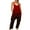 jumpsuits for women-A06-Wine, variant on UPPADA Todays Deals Romper for Women Sleeveless Spaghetti Strap Jumpsuits Baggy Wide Leg Overalls Casual Loose Fit Jumpers with Pockets Women Jumpsuits Dressy