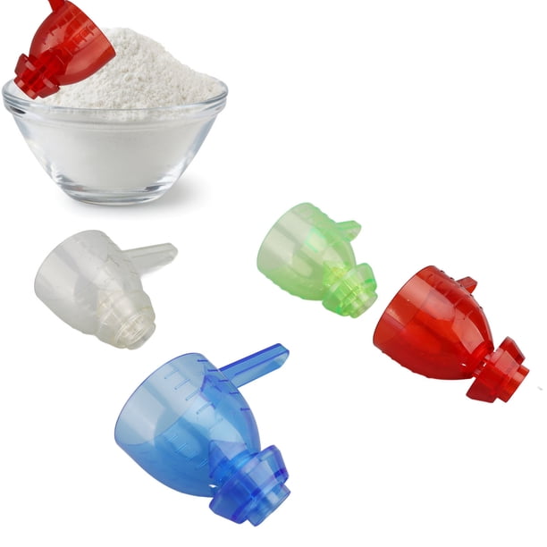 Cuchara Medidora Con Fugas, ABS Multiusos Portátil Con Fugas, A Prueba De Derrames, Conveniente Y Precisa Para Hornear