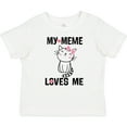 thumbnail image 3 of Inktastic My Meme Loves Me Girls Girls Baby T-Shirt, 3 of 5