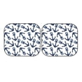 thumbnail image 7 of Balery 2 Piece Navy Blue Anchor Car Windshield Sun Shade|Foldable Front Windshield Shade for Car Front Window for Most Sedans SUV Truck-Large, 7 of 7