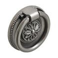 thumbnail image 2 of Utopia Alley Medici Cabinet Ring Pull Knob - Decorative Cabinet Drop Pull Knobs for Cabinets and Drawers - Vintage Cabinet Hardware with Hand Finished Pewter - Metal Drawer Pull Knobs 1 5/8", 2 of 6