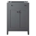 thumbnail image 4 of Modway Nantucket 24" Bathroom Vanity Cabinet (Sink Basin Not Included) in Gray, 4 of 8