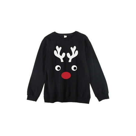 

Gupgi Christmas Family Matching Sweater Autumn Winter Warm Outfits New Long Sleeve Sweatshirt Pullover Top