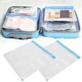 thumbnail image 1 of Keenso Traveling Vacuum Bag,2Pcs Vacuum Storage Bag Space Saving Compressed Sealed Travel Bag with 3.5cm Thread Air Inlet,Compressed Storage Bag, 1 of 7