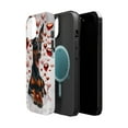 thumbnail image 2 of DistinctInk Tough Case for Apple iPhone 14 (6.1" Screen), Compatible with MagSafe Charging - Valentine's Day Manchester Terrier, 2 of 6