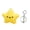 A, variant on Cartoon Star Plush Toy Soft Stuffed Toy Doll Backpack Purse Bag Squeak Pendant Christmas Decoration Party Gift