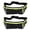 Black, variant on Riousery 2 Pcs Waist Pack Bag Waterproof Ultrathin for Running Hiking Travel Workout Outdoors Sports Black (9.45 inches / 24 cm)
