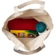 thumbnail image 5 of Bolsa de algodón, bolsas de supermercado reutilizables, bolsa de lona de algodón, respetuosa con el medio ambiente, súper fuerte, reutilizable, lavable, natural Jormftte ZJWJ009-3, 5 of 5