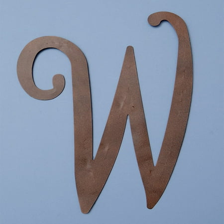 Large Rustic Metal Monogram Letters-WWW - literacybasics.ca