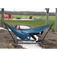 thumbnail image 2 of Hamac en maille polyester Vivere avec support et sac de transport, 2 of 2