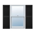 thumbnail image 4 of Plastic Development Group 14 x 59 Inch Exterior Vinyl Louvered Shutters, Black, 4 of 7