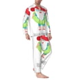 thumbnail image 2 of Uemuo Hello Summer Gnome 2 Pattern 2-Piece Loungewear Set - Men’s Soft Sleepwear, Cozy Winter PJs, Comfy Sleep Set-Large, 2 of 7