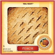 Walmart: Peach Lattice Pie, 24 oz