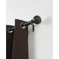 thumbnail image 2 of HOMETRENDS FILIGREE KNOB 1" DRAPERY ROD SET  60-144" BRONZE, 2 of 2