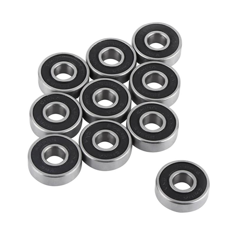 SET OF 4 RED ABEC 9 Xtreme 608 HIGH PERFORMANCE SCOOTER WHEEL BEARINGS STICKER 