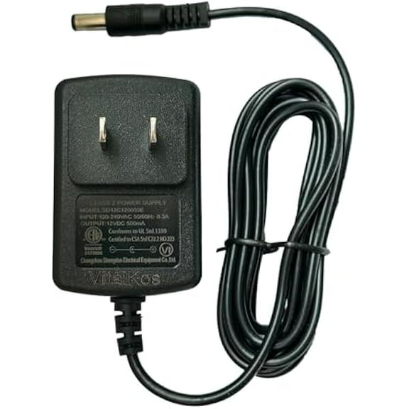 WNiMa3 12V Charger for Kids Ride on Car, 0.5A Energy Saving Version for Chevrolet Silverado Trail Boss LT Flybar Bumper Car Riding Electric Vehicle Jeep Dodge,12V Battery Charger