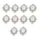 thumbnail image 3 of 20x10pcs Oval Flatback Acrílico Crystal Rhinestone Botón DIY Craft Clear 20 piezas Sunnimix Adorno de respaldo plano, 3 of 7