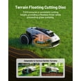 thumbnail image 6 of Mammotion YUKA 3000 Robot Lawn Mower, Auto Mapping, AI Obstacle Avoidance, Reception 0.75 Acre, Max 1 Acre, Dual Cutting Discs, APP Control, with 4G, 6 of 9