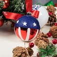 thumbnail image 4 of 12 Pcs Patriotic Ornaments Hanging Balls- 4th of July Independence Day Tree Ornaments- Red White Blue Balls for Holiday Wedding Veteran Day Tree Decorations, 4 of 5