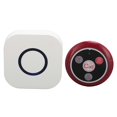 thumbnail image 1 of Wireless Doorbell Over 1000 Feet Range 4 Level Volumes 38 Ringtones Waterproof Caregiver Pager for Home 90?260V EU Plug, 1 of 5